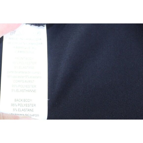 Michael Kors Sequined Tank Top Womens M Black Layered Summer Wedding Relaxed Fit - Picture 9 of 10